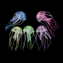 Load image into Gallery viewer, Glow in the Dark Artificial Jellyfish Aquarium Decor
