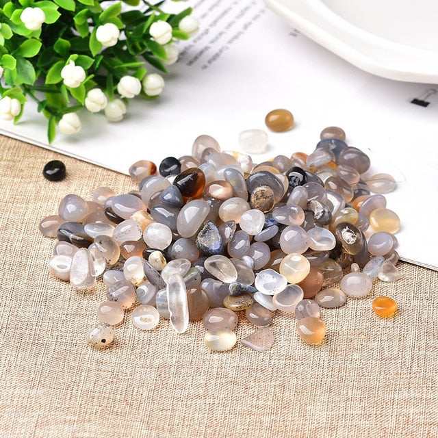 Natural Crystal Rose Quartz Gravel for Aquarium and Fish Tank Decor