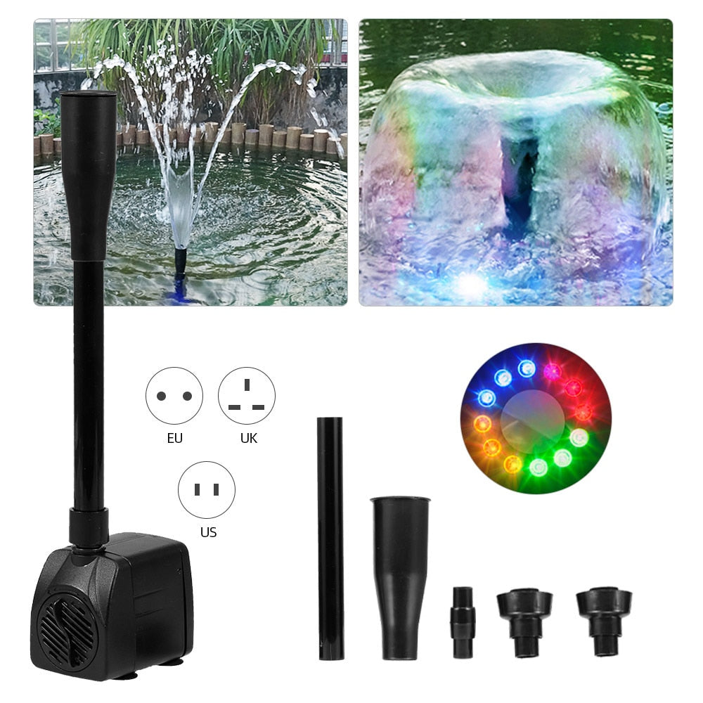 Ultra Quiet Submersible Water Pump for Pond, Garden, and Pool