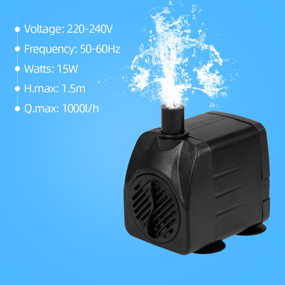 Ultra Quiet Submersible Water Pump for Pond, Garden, and Pool