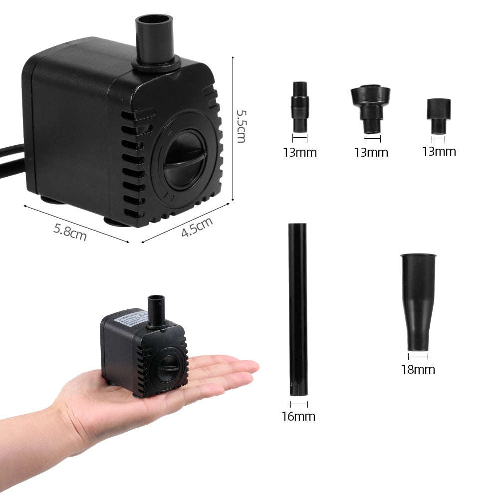 Ultra Quiet Submersible Water Pump for Pond, Garden, and Pool