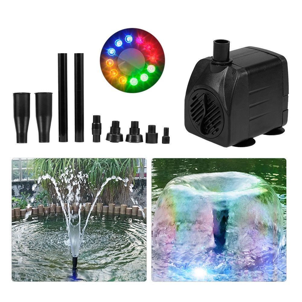 Ultra Quiet Submersible Water Pump for Pond, Garden, and Pool