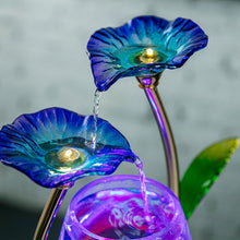 Load image into Gallery viewer, Elegant Lotus Home Decor Tabletop Humidifier Mist Fish Bowl Tank Aquarium
