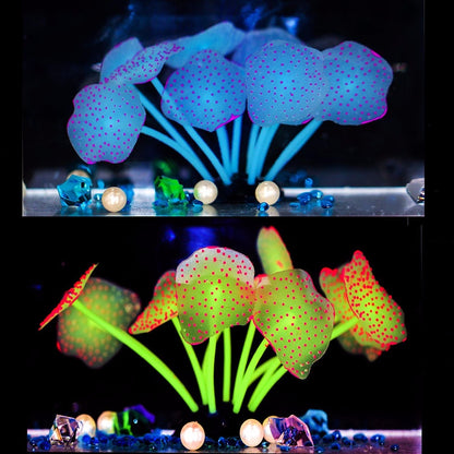 Glow-in-the-Dark Artificial Coral Decorations for Stunning Underwater Ambiance