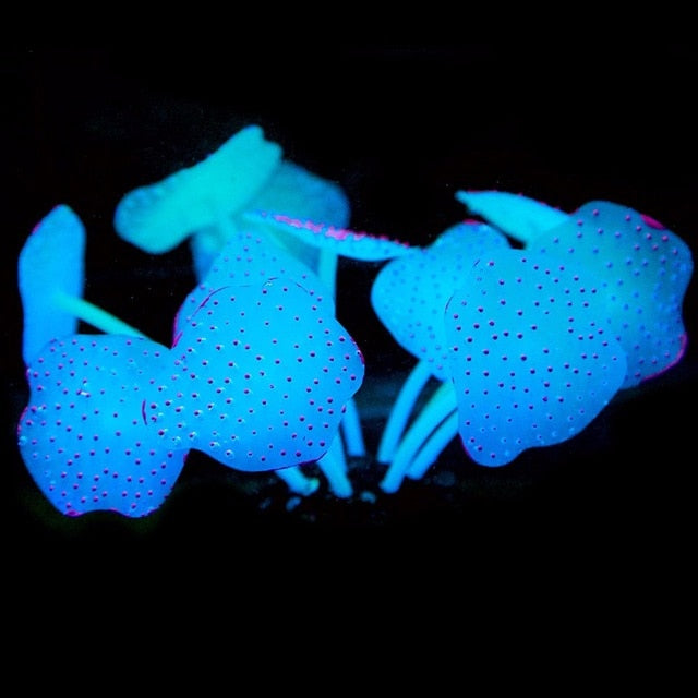 Glow-in-the-Dark Artificial Coral Decorations for Stunning Underwater Ambiance