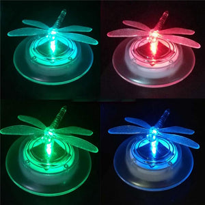 Floating Solar Pond Pool Lights Butterfly and Dragonfly