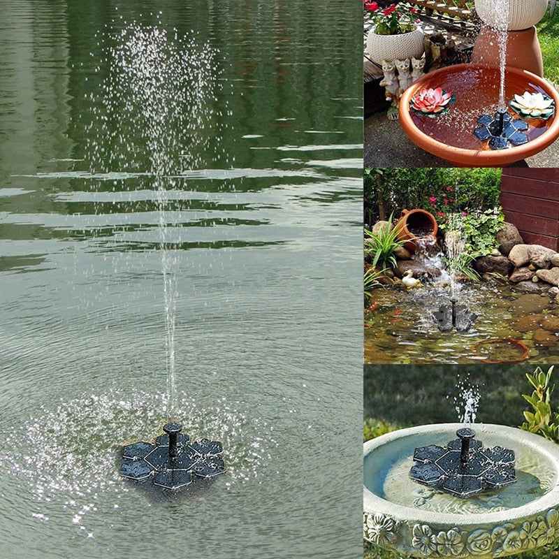 Solar Fountain Pump for Pond, Garden, and Pool