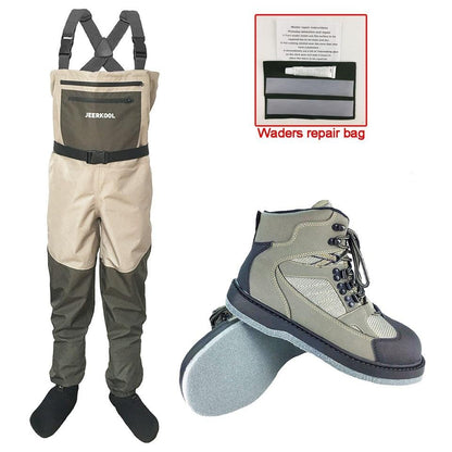 Waterproof Fishing Waders and Boots Set