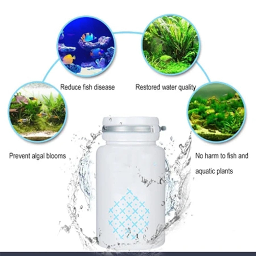 Magic Water Purifying Powder for Algae Control Pond & Aquarium Water Cleaner