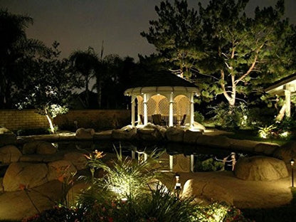 10PCS LED Pond Lights for Garden and Landscape Outdoor Fish Pond Lighting