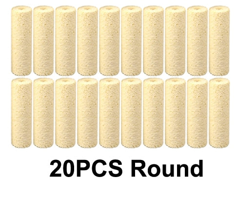 20 pieces for 1-100 Gallons Aquarium Filter Water Purifying Porous Tubes for Clean and Healthy Fish Tanks