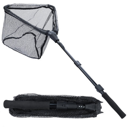 47 Inches Retractable Fly Fishing Net for Fish Farming, Aquaculture, Ponds, and Koi Care