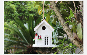 Wooden Birdhouse Hanging or Pole