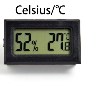 Digital LCD Thermometer Hygrometer for Pet Ant Farm Reptiles Turtle