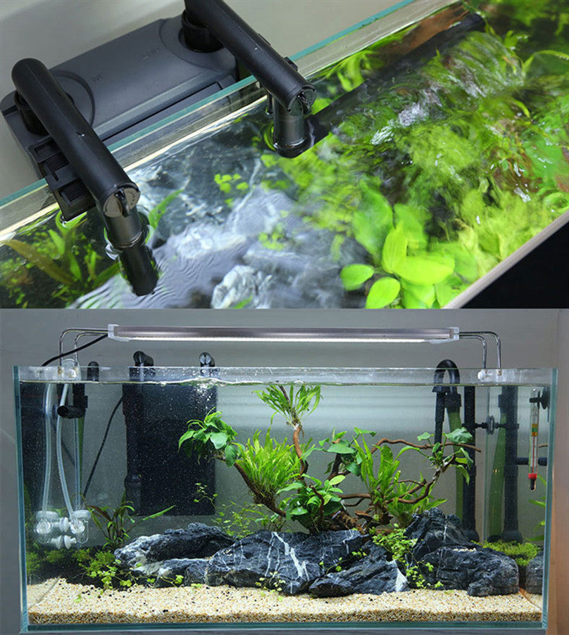 Efficient Hang On Back Aquarium Filter for Fish Tank