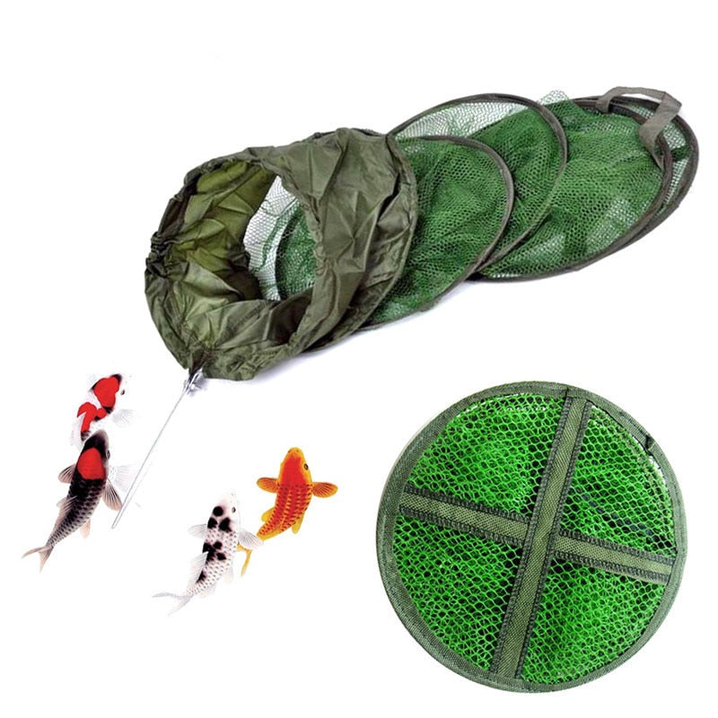 5 Layers Folding Mesh Fish Net Cage for Aquatic and Outdoor Use