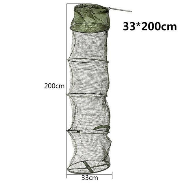 5 Layers Folding Mesh Fish Net Cage for Aquatic and Outdoor Use