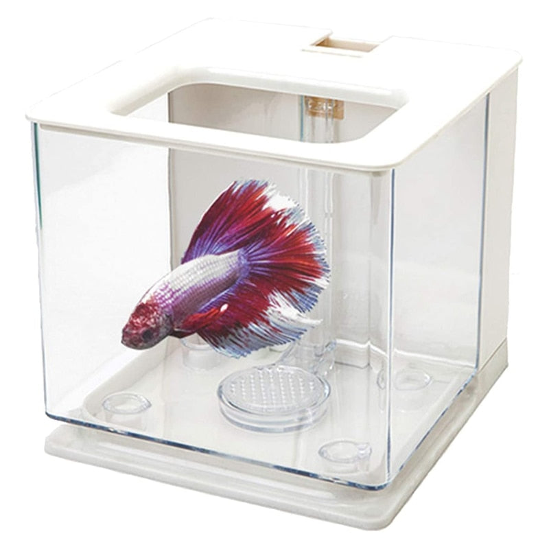 2.5L Betta Fish Tank Self Cleaning Aquarium