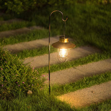 Load image into Gallery viewer, Solar Powered Lantern Hanging Light for Outdoor and Pathway
