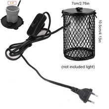 Load image into Gallery viewer, Lizard Snake Turtle Pet Reptile Heating Lamp Light with Cage
