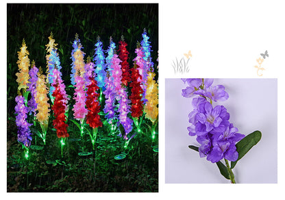 Solar Powered Blooming LED Lights Perfect for Garden Decoration and Outdoor Ambiance