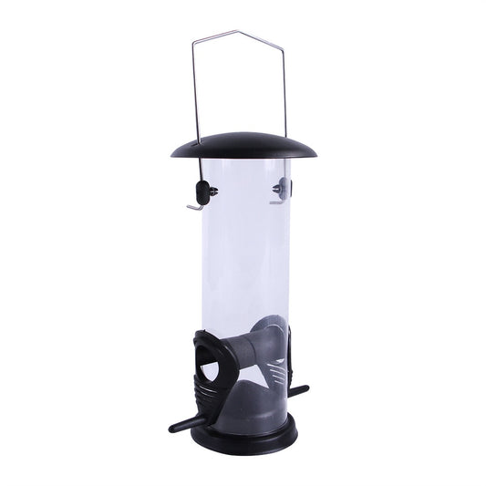 Acrylic Hanging Bird Seed Feeder Durable Outdoor Bird Feeder