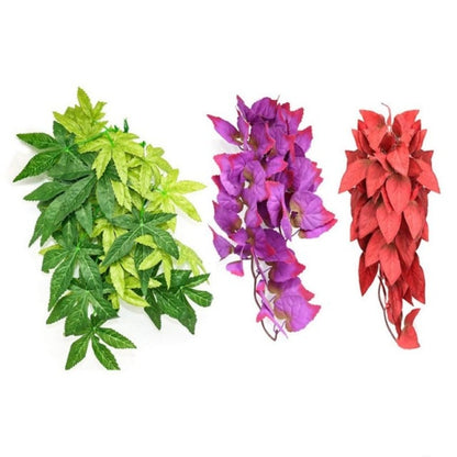 Artificial Reptile Vines  Flexible Decorative Plant for Terrariums and Exo Terra Habitats