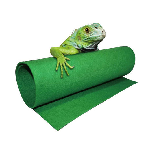 Reptile Mat Crawling Pad  Comfortable Habitat Flooring for Tortoises, Lizards, and Snakes