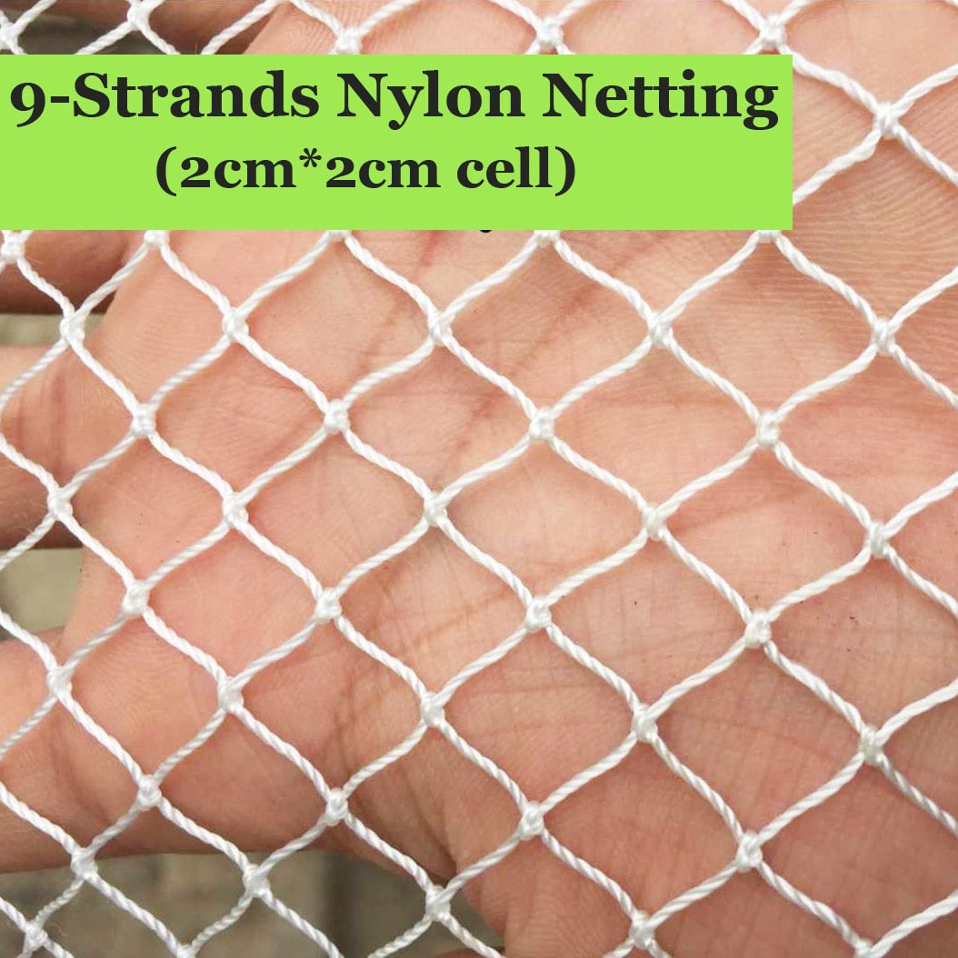 Nylon Netting Mesh – Durable & Multipurpose for Fish Ponds, Gardens, Poultry, and Livestock