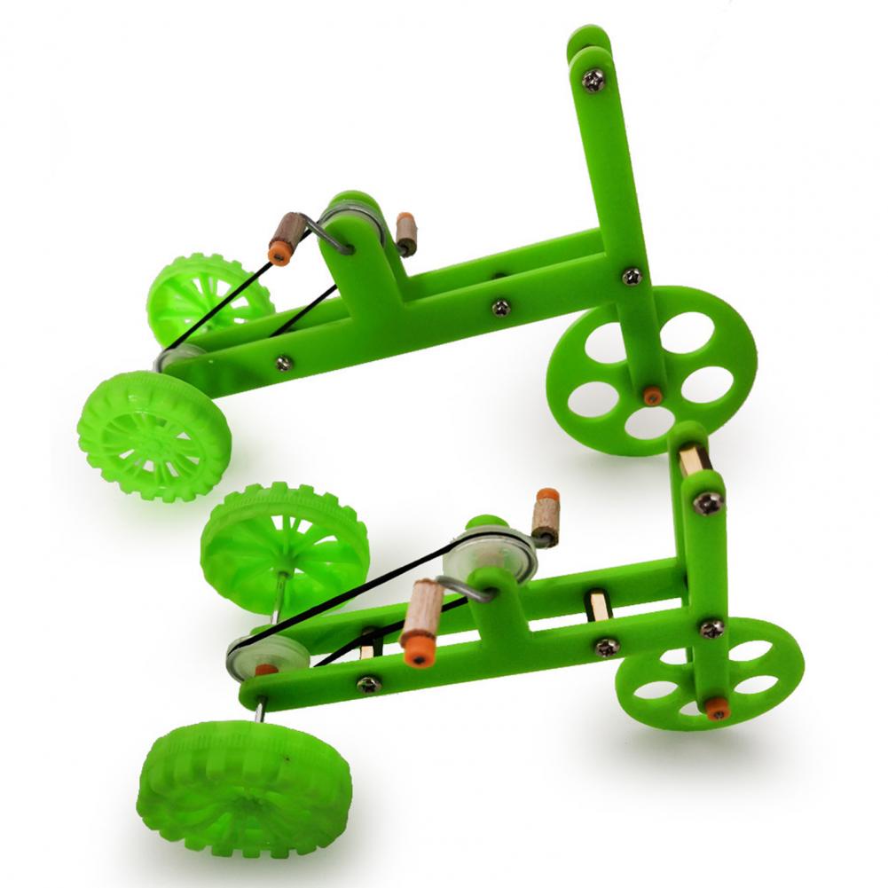 Parrot Green Bike Toy  Fun and Interactive Accessories for Birds