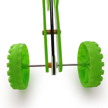 Parrot Green Bike Toy  Fun and Interactive Accessories for Birds