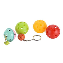 Load image into Gallery viewer, Parrot Pet Bird Hoop Basketball Toy
