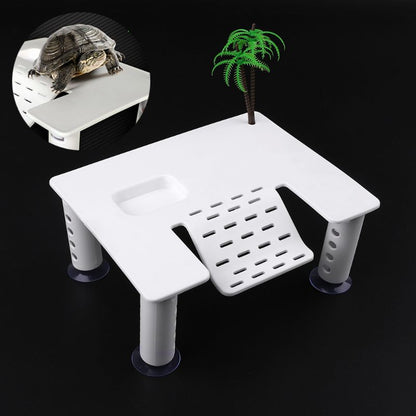 Turtle Basking Platform Island  6x5 Inches Floating Rest Spot for Turtles and Reptiles