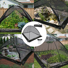 Load image into Gallery viewer, 7-17ft Koi Pond Garden Dome Mesh Netting Cover
