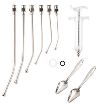 Load image into Gallery viewer, 6pcs Set Steel Syringe Spoon Feeder Medicine
