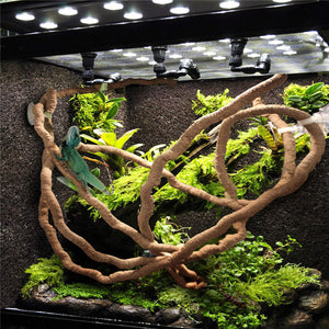 Large Vines Branch Plant Climbing Decor for Reptile Terrarium Tank Exo Terra Habitat