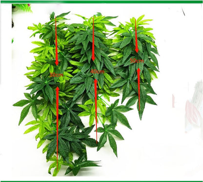 Artificial Hanging Vines  Realistic Plant Decoration for Reptile Terrariums and Habitats