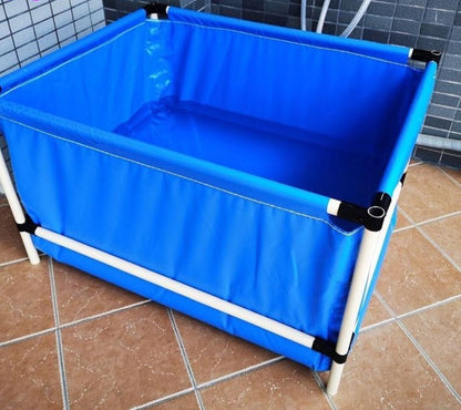 160 Gallons Small Indoor Outdoor Portable Koi Tank Aquaculture Aquaponic Breeding Fish Farms Aquarium Pond Fish Tank