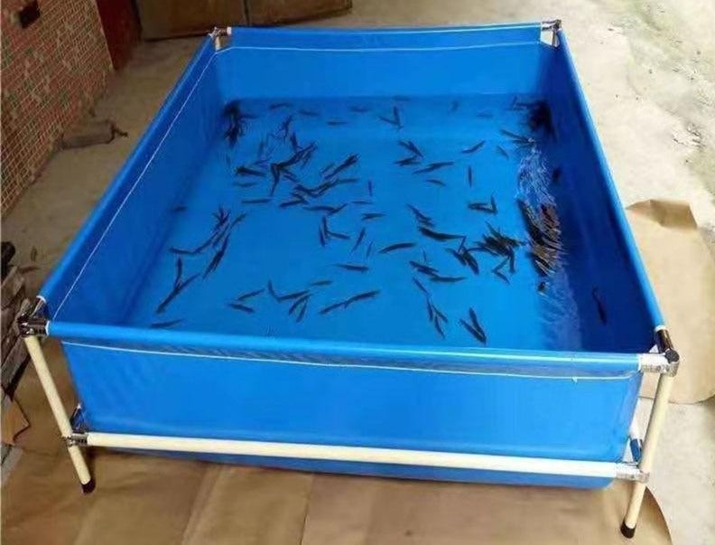 160 Gallons Small Indoor Outdoor Portable Koi Tank Aquaculture Aquaponic Breeding Fish Farms Aquarium Pond Fish Tank