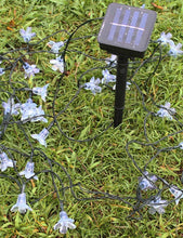 Load image into Gallery viewer, Outdoor LED Solar String Flower Lights for Garden &amp; Pond
