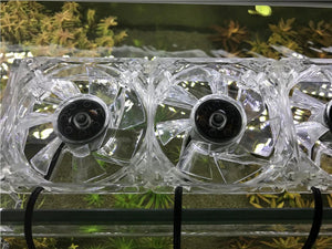2 - 4 Fans Transparent Aquarium Fish Tank Cooling Fan Chiller System