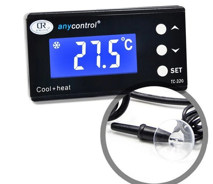 Digital Aquarium and Terrarium Temperature Controller Heater and Cooler Thermostat