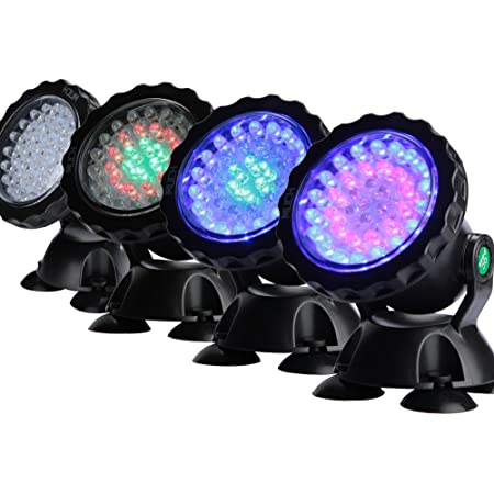 Vibrant Waterproof LED Lights for Ponds, Aquariums, and Gardens