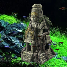 Load image into Gallery viewer, Large Aquarium Decorations Fish Tank Resin Landscape Vietnamese Temple
