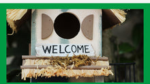 Load image into Gallery viewer, Hanging Modern Wooden Villa Birdhouse Nest Cave Cage Box
